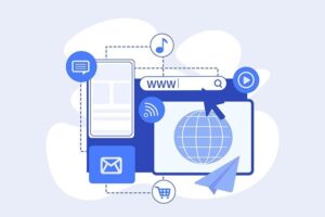 تصميم واستضافة مواقع الويب من IT Knowledge لعرض الخدمات الرقمية المتكاملة.