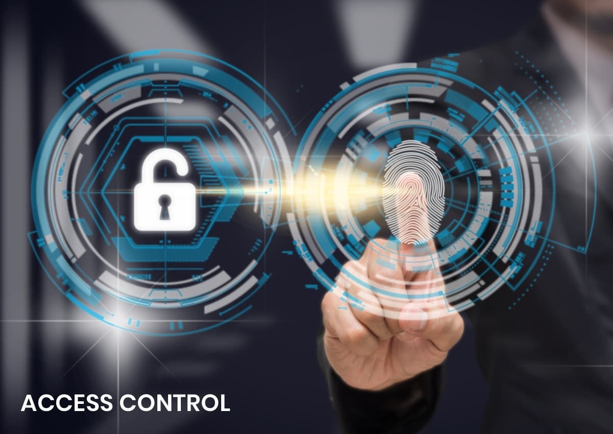 Access control systems for managing people movement using fingerprint recognition and smart cards