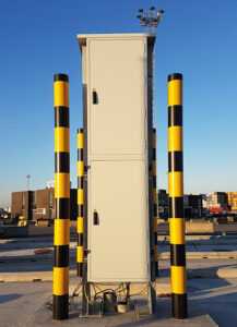 بوابة أركتيس لكشف الإشعاع للشاحنات والحاويات في الموانئ والمعابر الحدودية